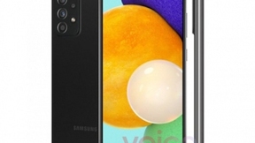 三星Galaxy A52官方渲染图曝光：居中开孔屏+后置矩阵四摄