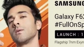 三星Galaxy F62宣传海报放出 内置7000mAh超大容量电池