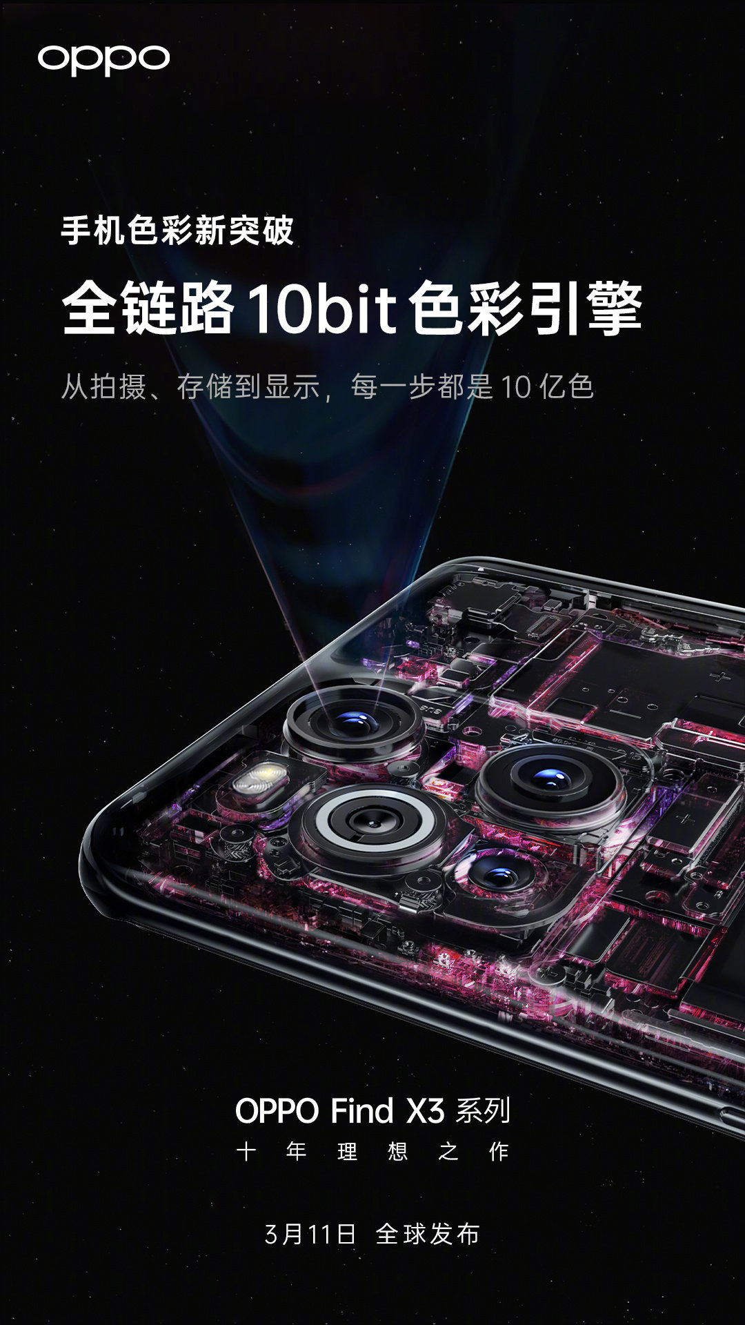 OPPO Find X3携手奥斯卡影帝开启神秘计划，影像探索入新境