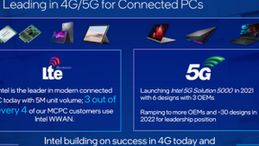 Intel全球首发5G M.2笔记本基带：网速近5倍于4G