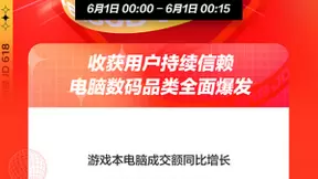 直击京东618首日战报：国货正当红，联想拯救者系列成交额同比增长超100%