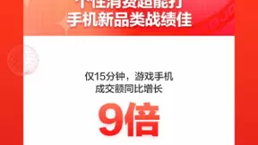 一骑绝尘：京东618海信阅读手机15分钟成交额同比增长550%