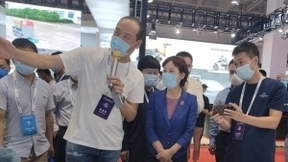 2021世界机器人大会 金大智能展位科技成果实力吸睛