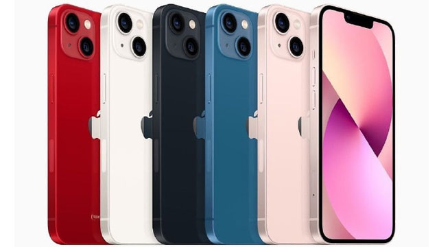 iPhone13刘海变小有粉色 iPhone13起售价为5999元