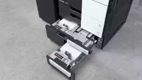 荣耀登场 智领未来 柯尼卡美能达高速旗舰版A3黑白多功能复合机bizhub750i重磅上市