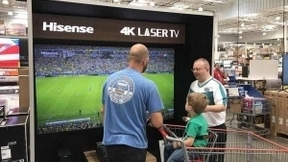 海信全色激光电视L9G获评2021年“激光超短焦产品之王”