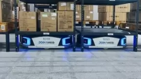 极智嘉(Geek+)拣选机器人进驻九州通物流仓，引领医药行业物流升级