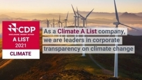 中国移动第四次跻身CDP全球应对气候变化年度最高评级A名单