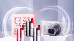 当唇膏遇见相机 纪梵希x索尼元旦联合献礼打造心动二次方