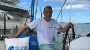 中国移动全球通环北之旅船长翟墨号召大家积极参与冰雪运动