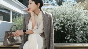 许昕变身时尚男模，携荣耀手表GS 3 登芭莎男士开年刊封面