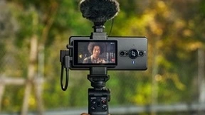 运动摄影创作 索尼微单手机Xperia PRO-I滑雪记录