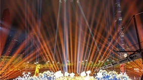 “云上写字”为冬奥会献礼！光峰科技全球首发10万流明激光投影灯