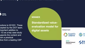 中国移动主导的智慧中台运营价值评估项目获TMF2021年度行业杰出贡献奖