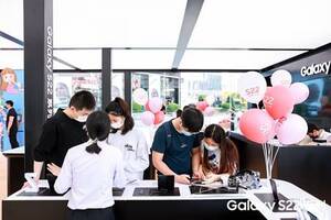 三星Galaxy S22系列新品上市快闪体验店广州火热开业 一起来体验新一代旗舰标杆
