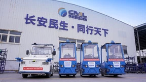 驭势科技无人驾驶物流车全身黑科技，助力探索物流厂区全新运营模式