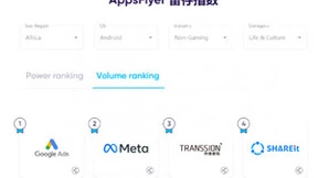 AppsFlyer最新报告：传音移动互联表现全球增速第二
