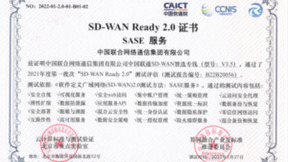 中国联通“SD-WAN云网一体算力调度-促网络信息服务升级”项目荣获“SD-WAN+云网融合优秀服务奖”