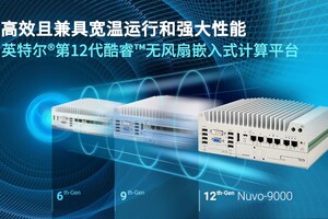 Neousys宸曜科技发布英特尔第12代酷睿无风扇嵌入式计算平台Nuvo-9000系列