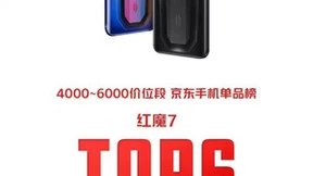开售6小时斩获京东双冠王，红魔7系列成功霸榜618京东游戏手机前三