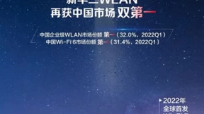 连续13年领航中国企业级WLAN市场，新华三一季度再折桂冠