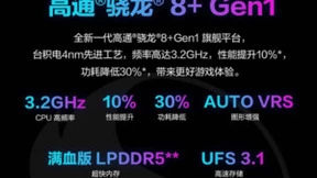 骁龙8+ Gen1处理器强悍加持 腾讯ROG游戏手机6旗舰机神降临