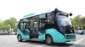 智能网联公交时代来临 苏州金龙L4级自动驾驶巴士畅行金鸡湖畔