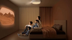 极米神灯：从房间的天空中心出发，实现真正的“音画合一”