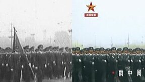 黑白影像修复焕新，超清回看历年国庆阅兵高燃瞬间