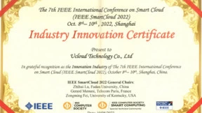 UCloud优刻得荣获IEEE SMARTCLOUD 2022企业创新奖