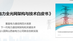 华为发布《F5G电力全光网架构与技术白皮书》，助力新型电力系统建设