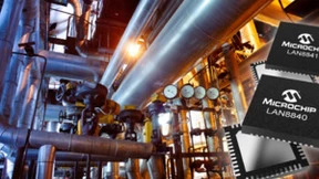 Microchip推出新型工业千兆位以太网收发器LAN8840/41，优化过程自动化功能