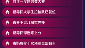抖音发布世界杯小组赛观赛报告 累计热点播放814亿