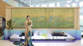 一屏展卷15城，海信激光电视《只此青绿》全国巡展唯美收官