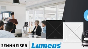 森海塞尔和 Lumens 携手带来真实会议体验