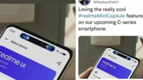 Realme克隆苹果“灵动岛”功能曝光，名为“MiniCapsule”