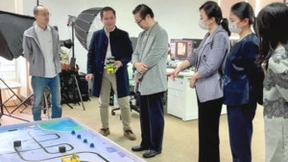 中国下一代教育基金会领导莅临恩孚科技参观考察