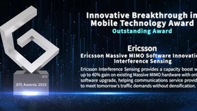 GTI年度大奖！爱立信的网络级解决方案Massive MIMO智感波束助力5G频谱效率再提升