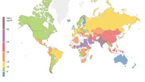 IQAir发布《2022年全球空气质量报告》，中国空气质量逐年改善
