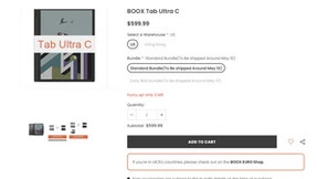 文石BOOX 海外版Tab Ultra C正式开售，国行版本Tab 10 C定档5月5日发布！