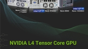 Neousys宸曜科技边缘计算平台现已支持RTX 4000 SFF和L4