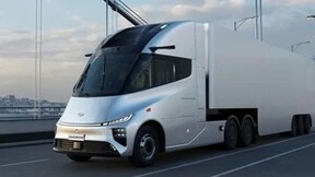 苇渡新能源重卡风阻系数低至0.2755，塑造行业新高度