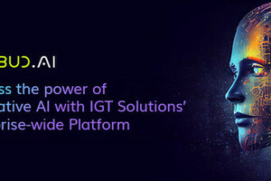 IGT Solutions推出企业级生成式人工智能平台TechBud.AI以实现卓越客户体验