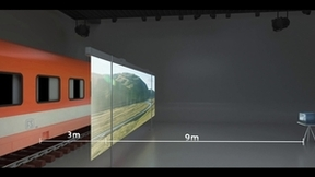 大学生毕业季原创电影上线 逼真场景竟是三色激光投影虚拟而成