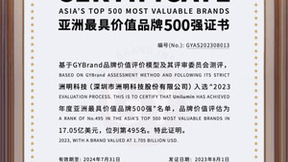 见证品牌实力，洲明科技入选“亚洲品牌500强”！