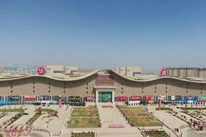 中广欧特斯服务新疆46万㎡喀什建材市场空气源热泵空调系统