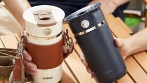 用“生命金属”打造健康保温杯  康巴赫钛啡杯喝水更安心