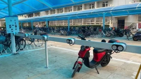 中移物联“和易充”让新乡育才学校电动车棚管理更“智慧”