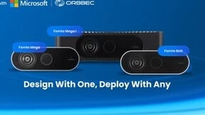 奥比中光获微软授权Azure Kinect技术产品线，携手赋能全球开发者