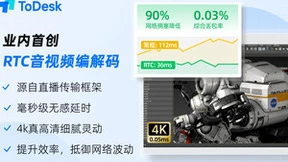 ToDesk致力于深耕技术，打造高性能国产远控平台